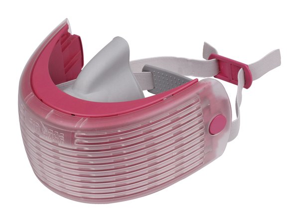 Atemschutzmaske in Design-Box, dunkelpink